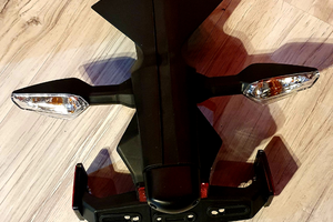 Portatarga + Frecce Posteriori Kawasaki Ninja 650