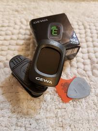 Accordatore Gewa Clip 2 + plettri