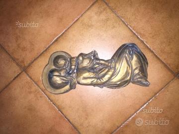 Madonnina in gesso rotta