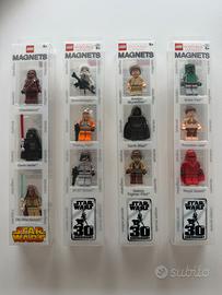 Lego Star Wars 4 Set Magnets nuovi sigillati