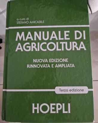 Manuale di agricoltura.  Tecnici agrar