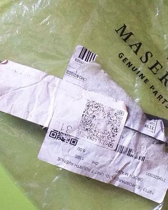 MASERATI Pistoncini/molle a gas per bauliera.