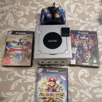 Nintendo gamecube + giochi e accessori 