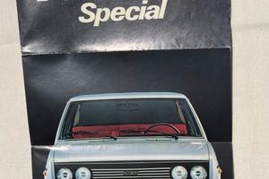 Fiat 131 - opuscolo pieghevole originale