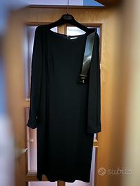 Vestito lungo Marella nero taglia 46 ita