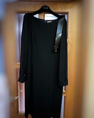Vestito lungo Marella nero taglia 46 ita