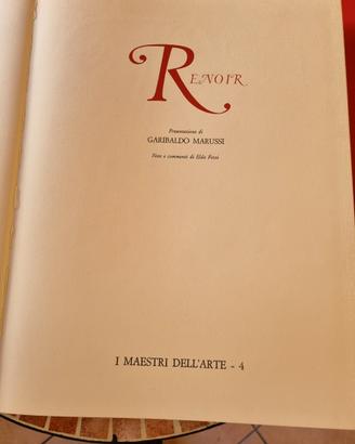 Libro grafico Renoir
