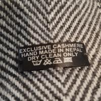 Sciarpa/coperta cachemire