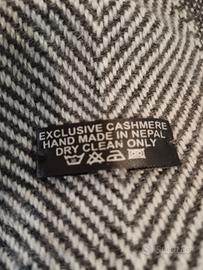 Sciarpa/coperta cachemire