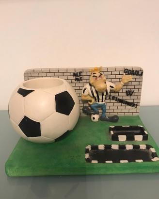 Portapenne da scrivania vintage Juventus