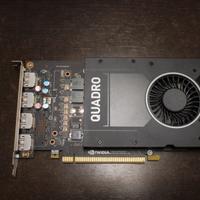 scheda grafica CAD NVIDIA Quadro P2000 5G perfetta