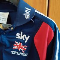 Polo Adidas nazionale ciclismo Gran bretagna