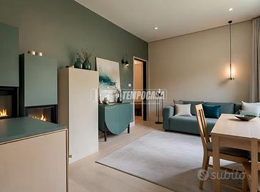 TRILOCALE PIANO ALTO CON DOPPI BALCONI