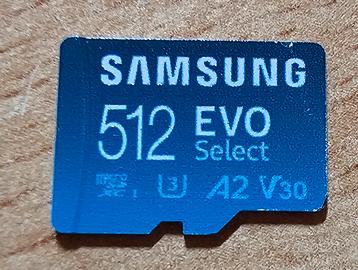 Micro SD Samsung EVO 512 GB