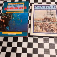 N. 2 LIBRI  - IL LIBRO DEI PESCI - NAVI E MARINAI
