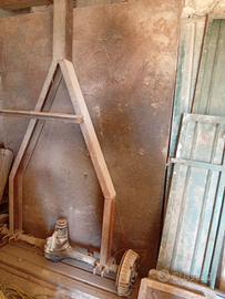 Carro per trattore o zappatrici