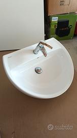 Lavabo ceramica bagno nuovo Geberit