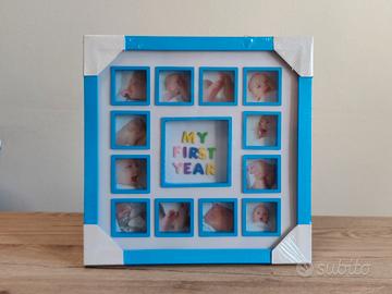 Cornice Portafoto “My First Year” per neonato/a