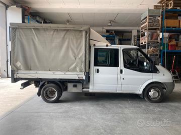 Furgone ford transit doppia cabina