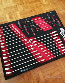 Rooks Set Chiavi Inglesi e Brugola esagonali 31 pz