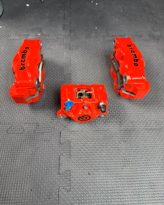 pinze kit radiali brembo stylema rosse rascing