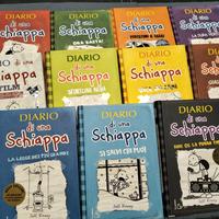 libri "Diario di una schiappa" lotto di 11 libri