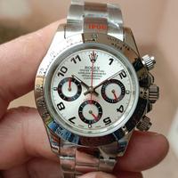 orologio crono Dial Silver Racing 
