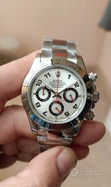 orologio crono Dial Silver Racing 