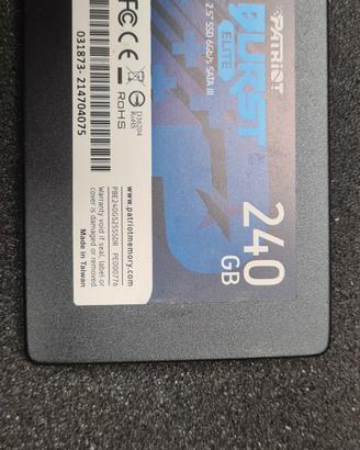 SSD Patriot Burst 240GB