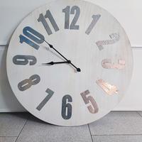 Orologio Vintage Bianco d. 60 cm 