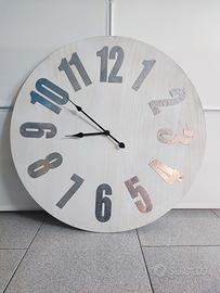 Orologio Vintage Bianco d. 60 cm 