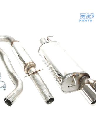 SILENZIATORE DI SCARICO AUDI A3 8L 96-03 DOPPIA