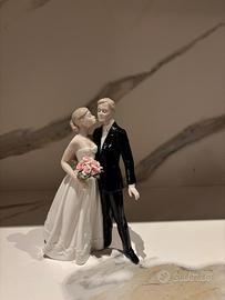 Statuine sposi in porcellana