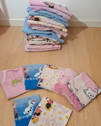 set completo letto singolo per bambini