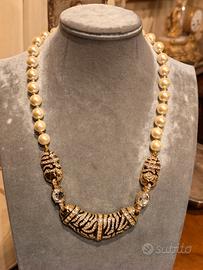 Collana Vintage Monet  anni 80 per donna