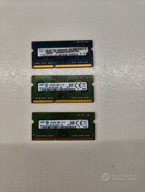 12gb RAM DDR3 per portatile