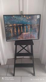 Cuadro incorniciata in legno notte stellata 