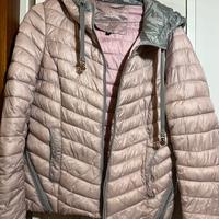 Piumino rosa tgM