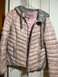 Piumino rosa tgM