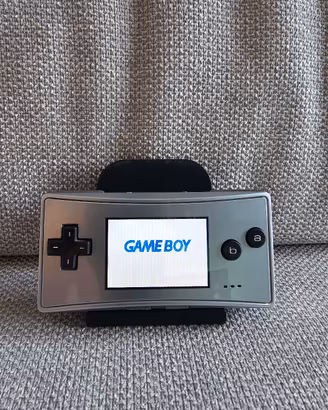 Nintendo Game Boy Micro Grigio + Caricatore 