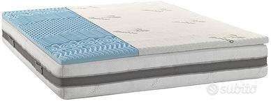 Topper in vero Memory Correttore Materasso 7 Zone