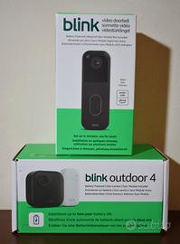 🔔 Blink Set Outdoor 4 + Video Doorbell Black