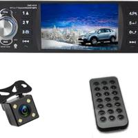 AUTORADIO BLUETOOTH 1 DIN CON SCHERMO DA 4.1"