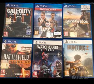 Giochi ps4 e ps5