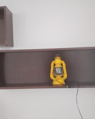 n.2 mensole legno massello stile marinaro