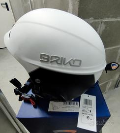 casco protettivo Briko + maschera uvex 
