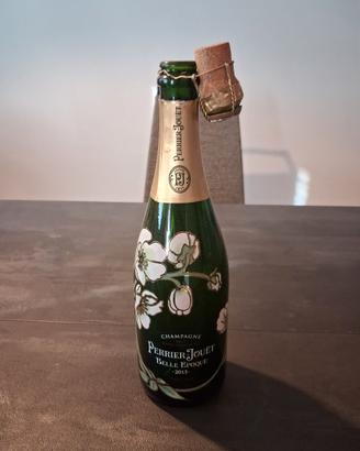 Perrier Jouet 2015 vuota con tappo e gabbietta