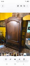 Armadio in Noce fine 800