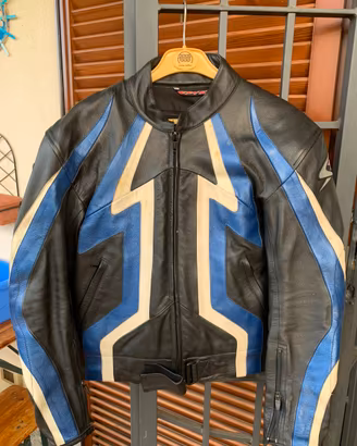 Giacca moto in pelle Spyke
