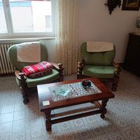 poltrone legno massiccio